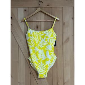 Kate Spade New York | NWT Yellow White Floral One Piece Swimsuit | Size XL